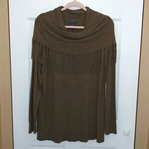 Chelsea & Theodore‎ Cowl Neck Sweater with …